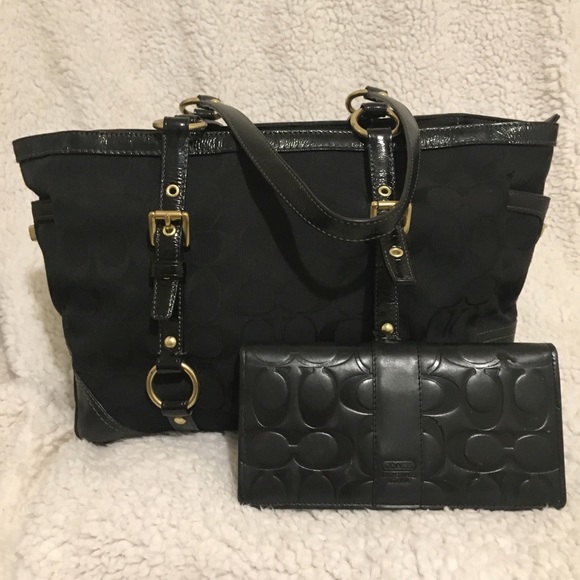 Coach Handbags - Coach handbag & wallet